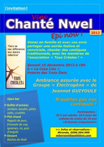 Chanté Nwel 2012 : i té bon minm !
