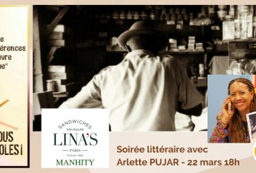 Soirée littéraire avec Arlette PUJAR – 22 mars 2018