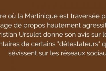 Avis de Christian Ursulet sur les commentaires qui sévissent sur les réseaux sociaux.