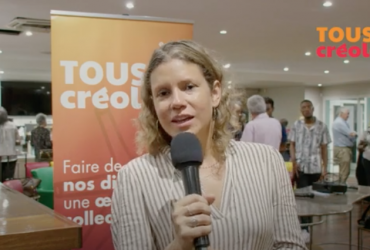 Anne-Laurence Ebadère présente Réseau Entreprendre Martinique aux membres de Tous Créoles